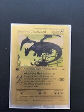 Shining Charizard 107/105 Gold Foil Pokemon Card First Edition  Fan Art Card