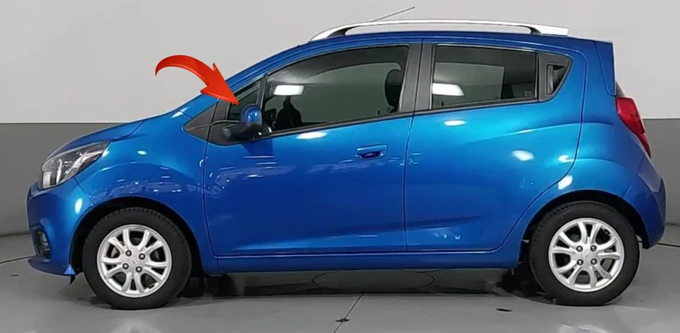 2010-2012 CHEVROLET SPARK(MEX ONLY) 4D HATCBACK FRONT LEFT VENT GLASS DV11895GTN - Image 1 of 1