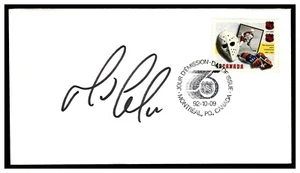 MARIO LEMIEUX AUTOGRAPH HOF PITTSBURGH PENGUINS 1992 NHL 75TH FIRST DAY ISSUE - Picture 1 of 2