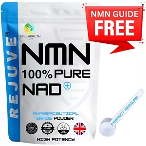 NMN 99.9%+ Highest Strength Nicotinamide mononucleotide Pure Powder + Measure UK - Picture 1 of 11