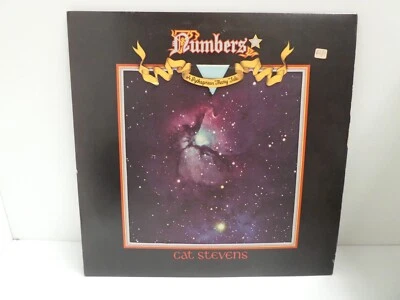 CAT STEVENS NUMBERS ISLAND RECORDS 1975 LP VINYL RECORD - Image 1 of 4