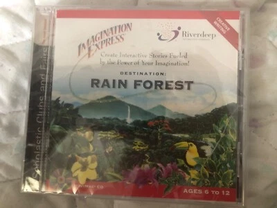 Destination: Rain Forest (Ages 6-12) (1995) for Windows Macintosh CD ROM NEW - Image 1 of 2
