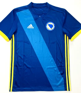 Adidas BOSNIA HERZEGOVINA 2018/19 S Home Football Shirt Soccer Jersey BIH Top  - Picture 1 of 11
