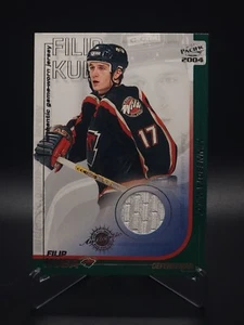 Filip Kuba 2004 Pacific Authentic Game-Worn Jersey Minnesota Wild #19 - Picture 1 of 5