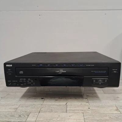 RCA 5 Disc CD Changer Play And Load System Model RP-8070C Tested - Image 1 of 4