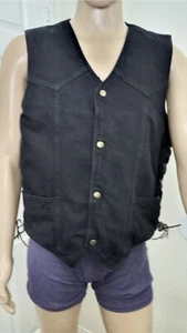 MILWAUKEE PERFORMANCE DENIM COLLECTION MEN'S CONCEAL CARRY POCKET VEST XXL - Picture 1 of 10