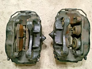 BMW E38 728i 730i 735i FRONT BRAKE CALIPERS CALIPER SET OEM BREMBO 4 PISTON - Picture 1 of 5