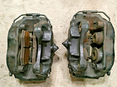 BMW E38 730d 725tds FRONT BRAKE CALIPERS CALIPER SET OEM BREMBO 4 PISTON - Image 1 of 4