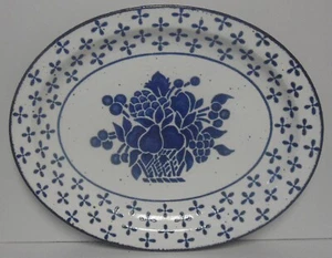Midwinter COUNTRY BLUE 11-3/4" Oval Platter More Items Available - Picture 1 of 3