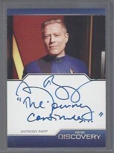 Star Trek Discovery Season 4 Anthony Rapp Autograph Inscription #01