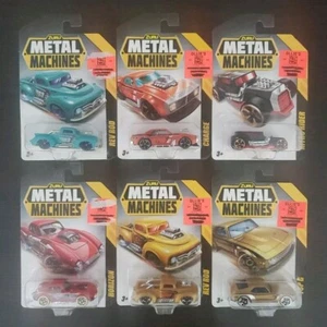 Lote de 6 máquinas de metal Zuru escala 1/64 Diecast Hot Rods Muscle Cars clásicos - Imagen 1 de 3
