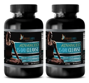 Aloe vera gel organic - ADVANCED 15 DAYS CLEANSE - mood up - 2 Bottles - Picture 1 of 12