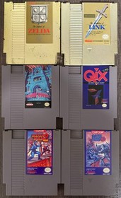 NES Game Lot (24) Authentic & Tested &ndash; Mario Bros, Contra, Kirby, Clu Clu Land