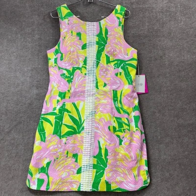Lilly Pulitzer Target Collaboration 20th Anniversary Flamingo Dress Size 14 OOP - Image 1 of 4