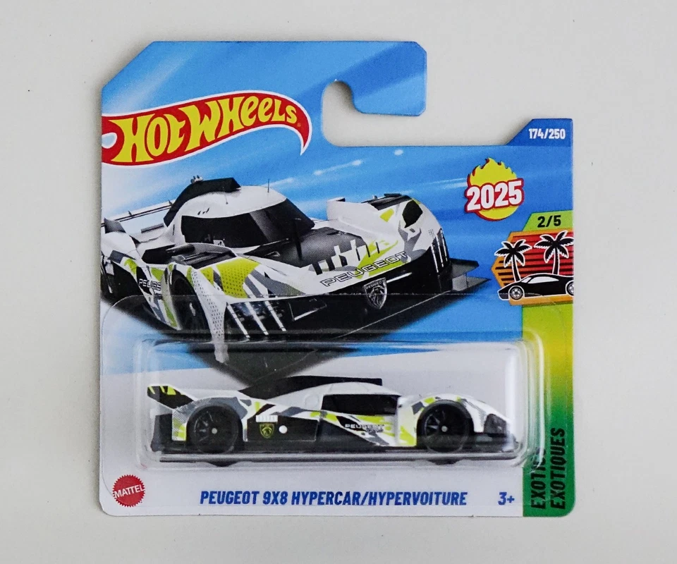 Hot Wheels - Peugeot 9X8 Hypercar - Exotics - 2025 - 1:64 - Immagine 1 di 4