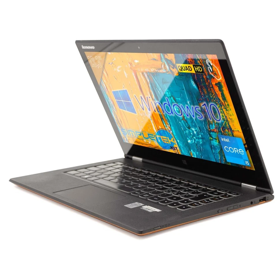 Lenovo Yoga 2 Pro Core I5 QHD+ 4GB RAM 2TB SSD Win10 Convertible Generalüberholt - Bild 1 von 4