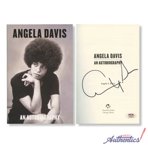 Angela Davis Signed Autographed “An Autobiography” Hardcover Book PSA/DNA Au - Picture 1 of 1