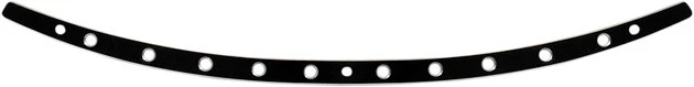 Memphis Shades Holes Fairing Trim Black Contrast #MEB0976 Harley Davidson - Image 1 of 1