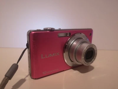 Panasonic Lumix DMC-FS7 Digitalkamera, Rosa, Kompakt - Bild 1 von 4