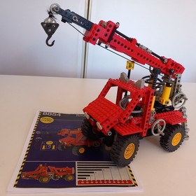 LEGO TECHNIC 8854 PNEUMATIC TRUCK UNIMOG CRANE POWER CRANE TRUCK TECHNIK MERCEDE