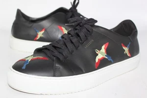 Para hombres Axel Arigato Pájaro Tenis Zapatos Cuero Negro Con Cordones Talla 9 EE. UU. / 43 Euro - Imagen 1 de 6