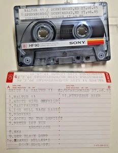 Spermbirds Walter Elf Schwimmbad 27.6.85 (!!)  live Cassette ultrarar - Picture 1 of 2