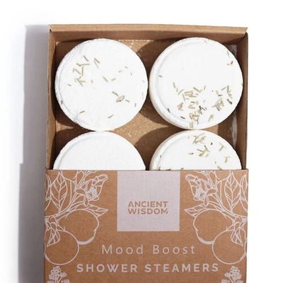 Ancient Wisdom MOOD BOOST Blend Zen Shower Steamers Set of 4 - Image 1 of 4