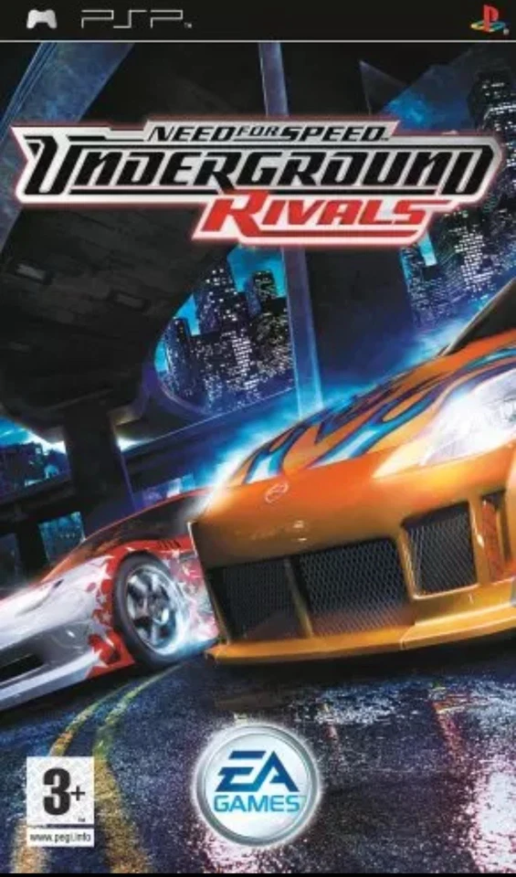 Need for Speed: Underground Rivals (Sony PSP 2005) - Image 1 of 1
