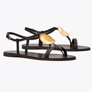 Tory Burch Patos geflochtene Riemchensandale - 8,5 - Bild 1 von 10