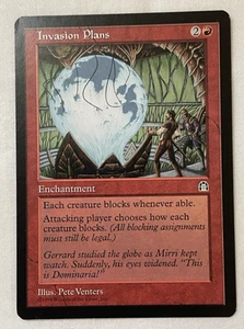 1x Invasion Plans - Stronghold - MTG - Magic the Gathering - LP - Bild 1 von 2