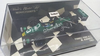 MIN400830003 Minichamps Tyrrell Ford 012 M. Alboreto 1983 1/43 - Immagine 1 di 2