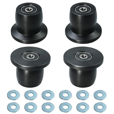 Vsttar Qty.4 Machined Wheels/Rollers Compatible with Total Gym Replacement, F...