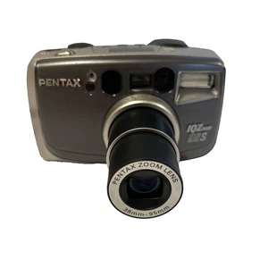 Pentax - IQZoom 95S - 35mm Point & Shoot Film Camera - Tested-w/ Film+New Batt - Picture 1 of 8