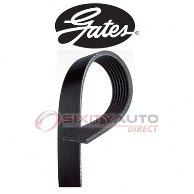 Gates Serpentine Belt for 1996-1999 Land Rover Discovery 4.0L V8 - Accessory wx Foto 1 de 4