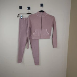 Skims Outdoor Trainingsjacke und Leggings mit durchgehendem Reißverschluss Tigerauge Größe Small - Bild 1 von 10