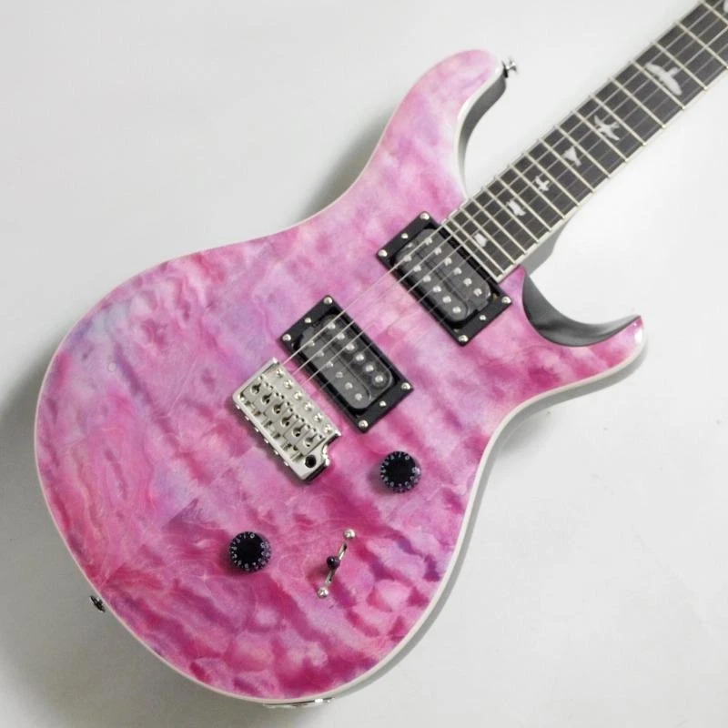 PRS SE Custom 24 Quilt Package Violet Electric Guitar with gig bag