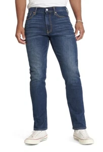 NWT Men's Lucky Brand 410 Athletic Stretch Dark Blue Jeans Size 36 x 30 MSRP $99 - Picture 1 of 10