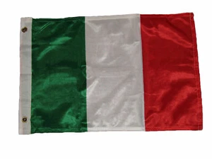 12x18 Italy Italian Rough Tex Knitted BOAT CAR Flag Banner Grommet 100D - Picture 1 of 2