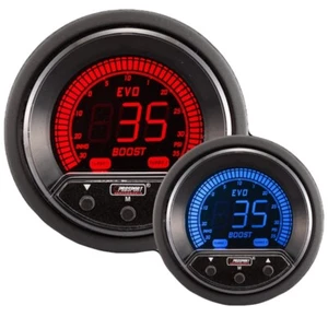 Prosport 52mm Evo Electrical Boost Controller gauge red/blue - Picture 1 of 3