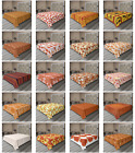 Ambesonne Orange Tones Flat Sheet Top Sheet Decorative Bedding 6 Sizes