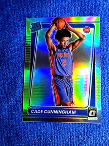 2021-22 Optic Cade Cunningham Rated Rookie Holo Silver Prizm #161 CENTERED ๐๐ - Picture 1 of 11