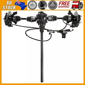Rear Drive Shaft CV Axle Kit Wheel Hub Brake Assembly For ATV Quad Buggy Go Kart - Bild 1 von 13