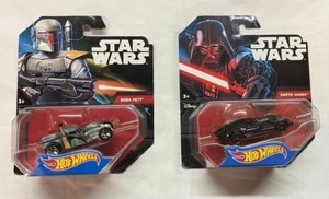Darth Vader & Boba Fett Hot Wheels 2014 Neu Star Wars Disney 🔥🛞🛞 - Bild 1 von 5