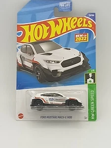 Hot Wheels Ford Mustang Mach-E 1400 73/250 HW Green Speed 1/5 - Picture 1 of 3