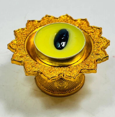 Black King LEKLAI Phaya Saming Kod Phee AMULETO Caverna Lucky Healing em cera mágica - Imagem 1 de 4