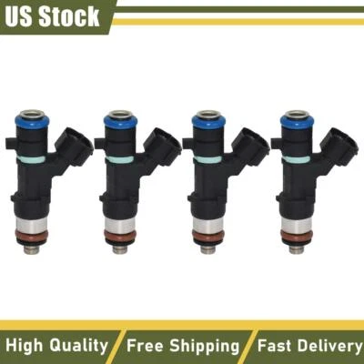 Inyector de combustible 4 piezas 0280158130 para Nissan Rogue Select Altima Sentra 2,5 L 07-2014 Foto 1 de 4