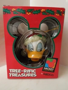 Enesco Tree-Rific Treasures Donald as Santa In Box - Picture 1 of 1