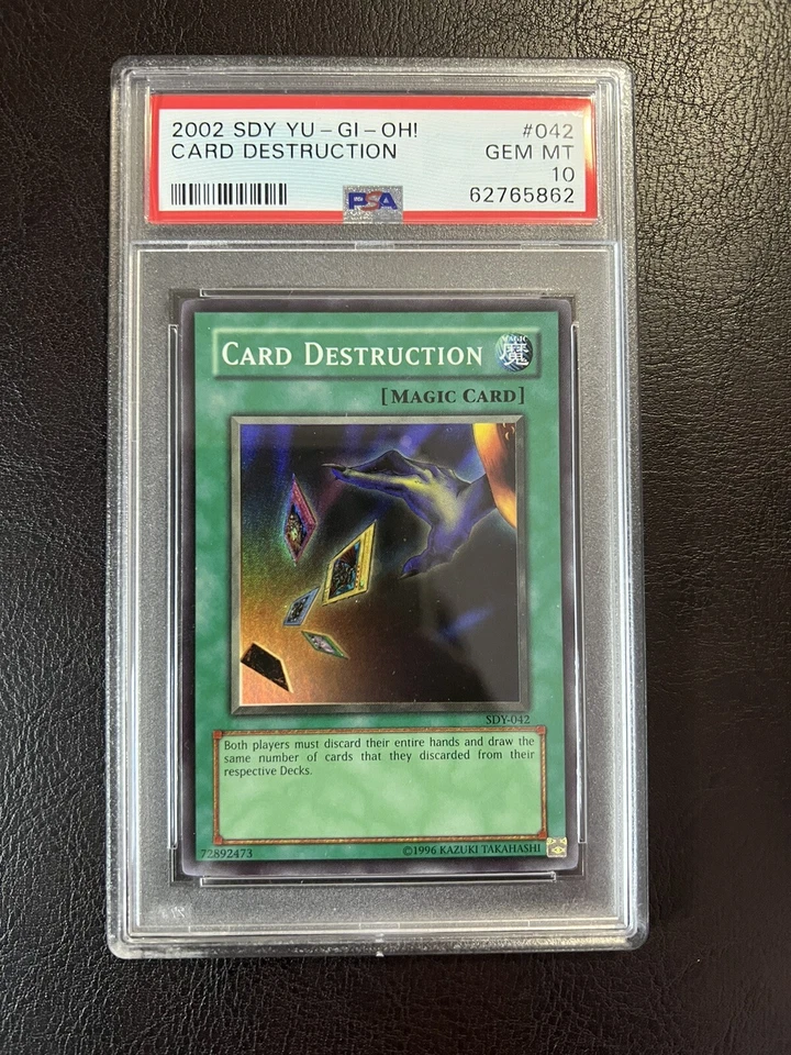 Yu-Gi-Oh 2002 Card Destruction SDY-042 Holo PSA 10 Gem Mint - Image 1 of 4