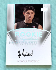 Nikola Vucevic 2011-2012 Upper Deck UD Exquisite Rookie Autograph AUTO RC #/199