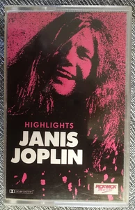 Janis Joplin- Highlights Oz Pickwicks Cassette Tape - Picture 1 of 4